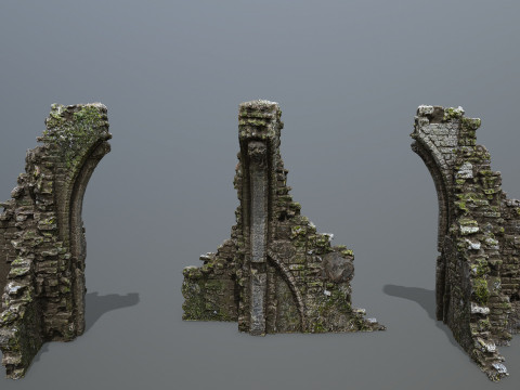 Ruin Gate Modelo 3D