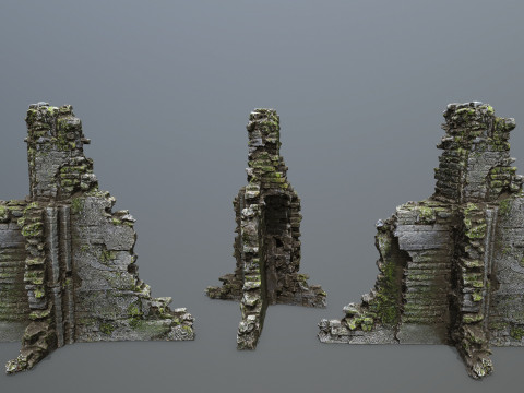 Ruin Gate Modelo 3D