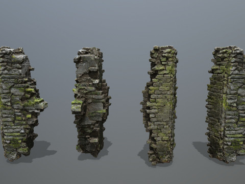 Ruin Gate Modelo 3D