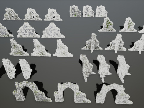 Ruin Gate Modelo 3D