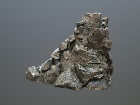 Stone stairs 3D Модель