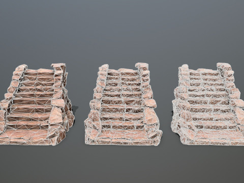 Stairs 3D मॉडल