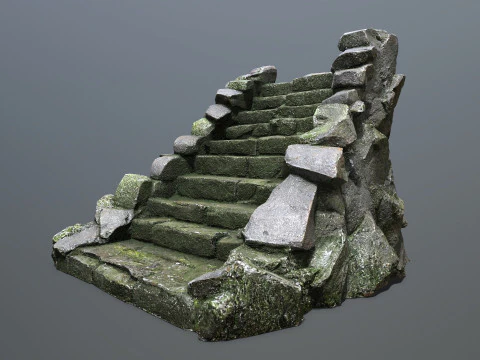 Stairs 3D Model