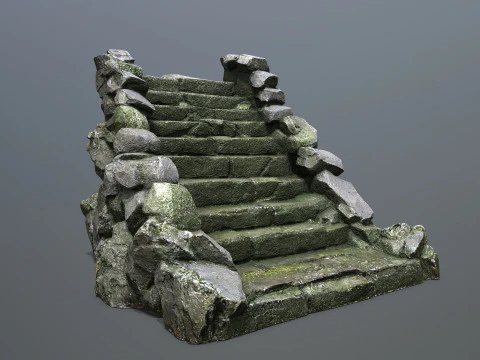 Stairs 3D Model