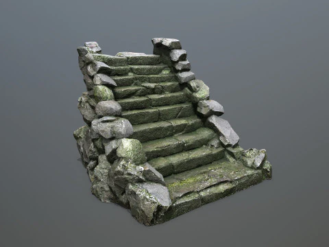 Stairs 3D Model