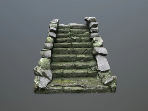 Stairs 3D Model