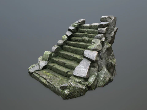 Stairs 3D Model