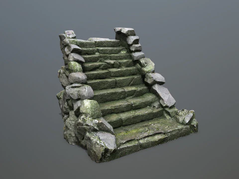 Stairs 3D Model