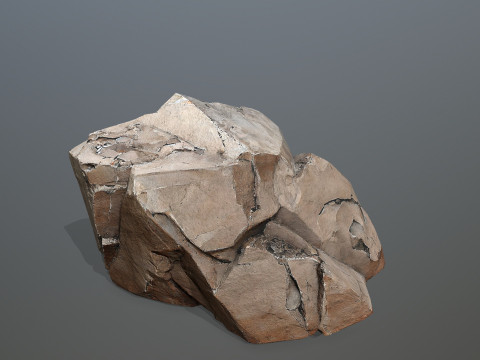 Desert rocks 3D Модель