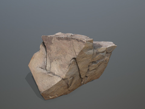 Desert rocks 3D Модель