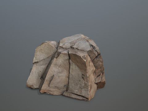 Desert rocks 3D Модель