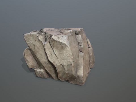 Desert rocks 3D Модель
