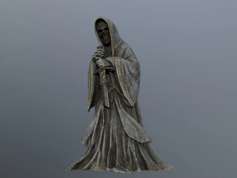 Dark statue 3D Model