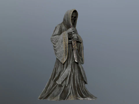 Dark statue 3D Model