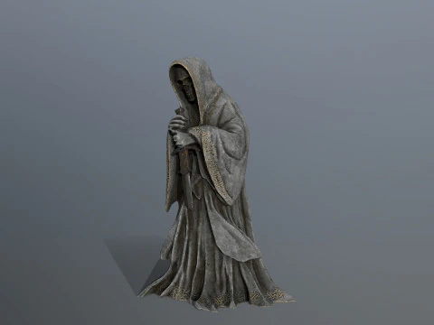 Dark statue 3D Model