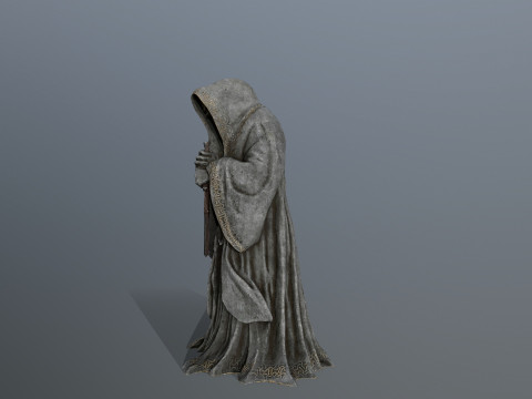 Dark statue Model 3D