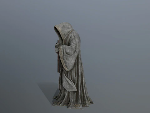 Dark statue 3D Model