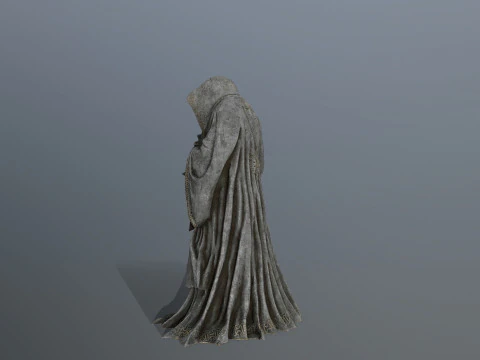 Dark statue 3D Model
