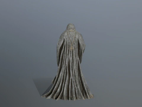Dark statue 3D Model