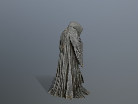 Dark statue Model 3D