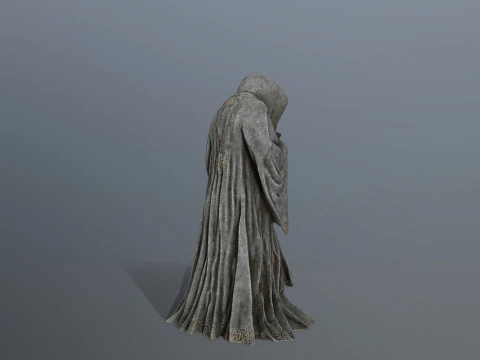 Dark statue 3D Model