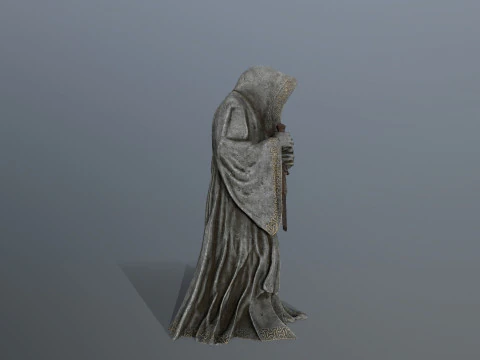 Dark statue 3D Model