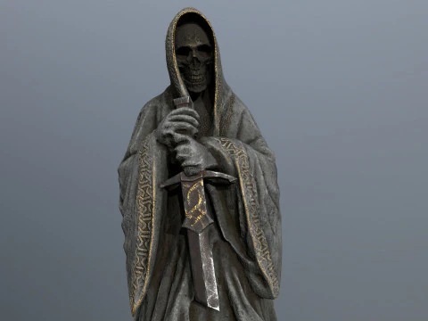 Dark statue 3D Model