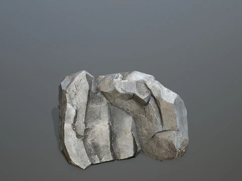 चट्टानी चट्टानें 3D मॉडल