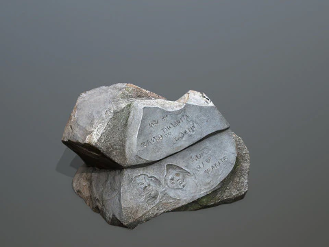 चट्टानी चट्टानें 3D मॉडल