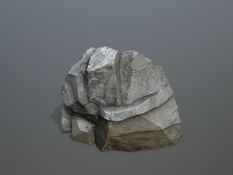 Cliff rocks 3D Model