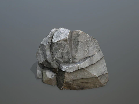 चट्टानी चट्टानें 3D मॉडल