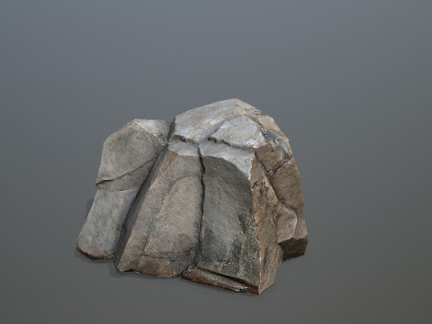 Cliff rocks 3D Model