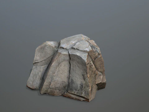 चट्टानी चट्टानें 3D मॉडल