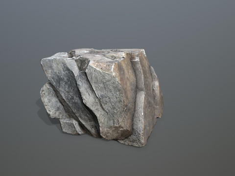 Cliff rocks 3D Model
