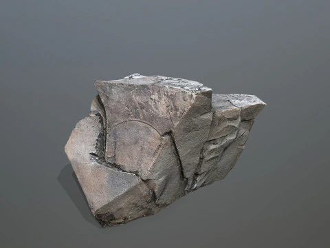 चट्टानी चट्टानें 3D मॉडल