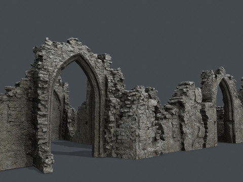Old ruins 3D Model