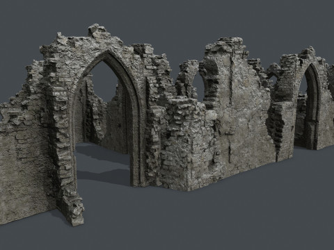 Old ruins Modèle 3D