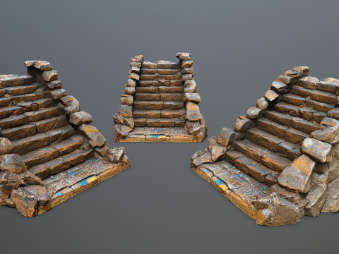 Stairs 3D Model