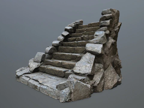 Stairs 3D Model