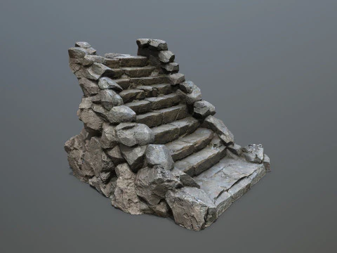 Stairs 3D Model
