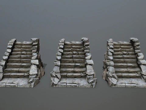 Stairs 3D Model