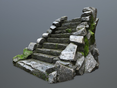 Stairs 3D मॉडल
