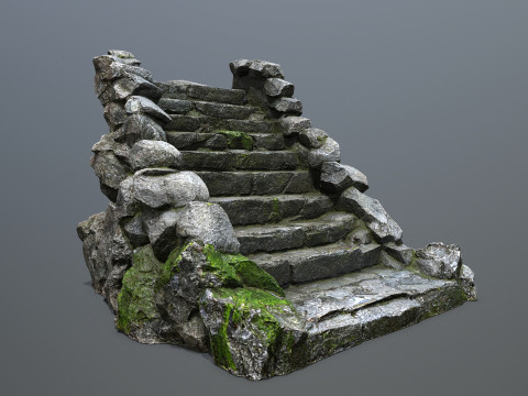Stairs 3D मॉडल