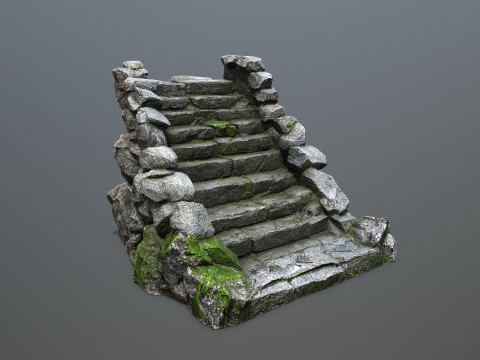 Stairs 3D मॉडल