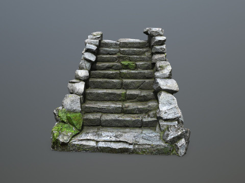 Stairs 3D मॉडल