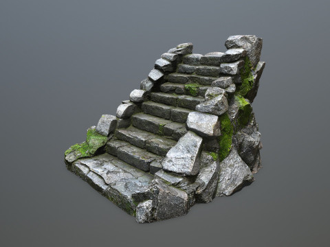 Stairs 3D मॉडल