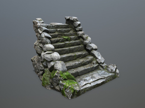 Stairs 3D मॉडल