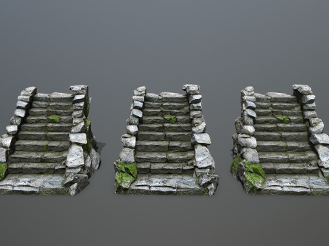 Stairs 3D मॉडल