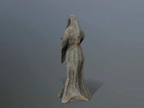 Woman Statue 3D Model