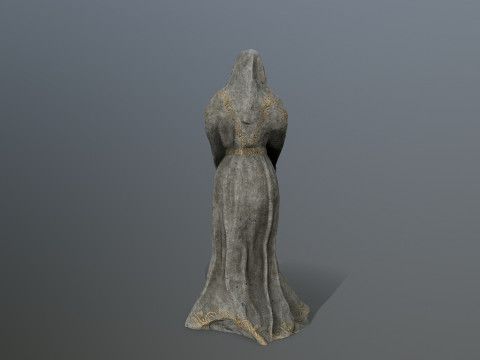 Woman Statue 3D Model